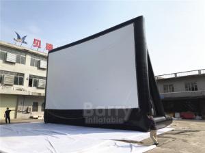 China Large Outdoor Backyard Inflatable Home Theater Projection Screen For Advertising wholesale