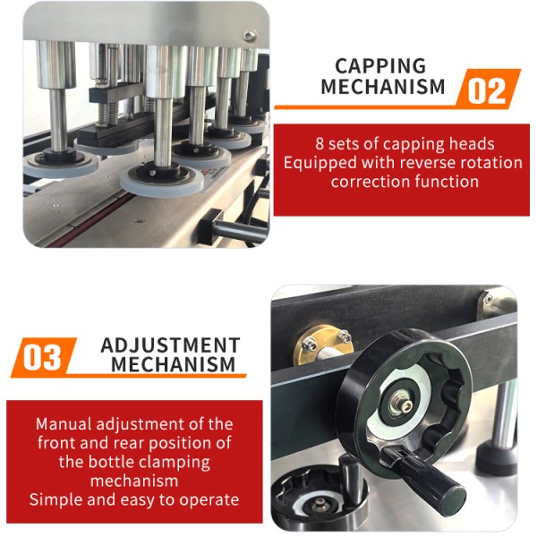 Automatic Spindle Capping Machine with 60-150 BPM Speed, Stainless Steel Structure, and High Precision Capping