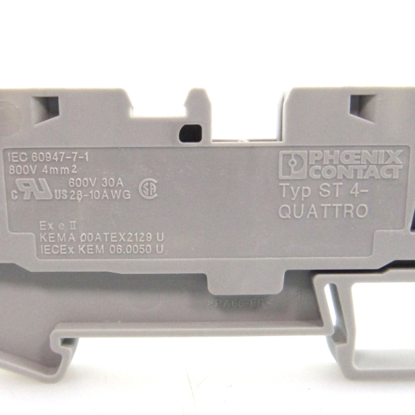 ST 4-QUATTRO Phoenix 3031445 Feed Through Terminal Block Multi Conductor