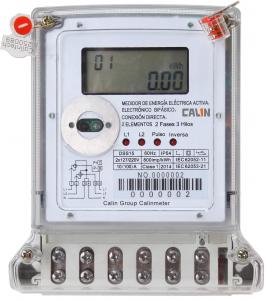 China Commercial 2 Phase Electric Meter 3 Wire Electricity Prepaid Meter on sale