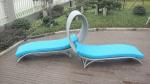 Luxury Fashion Outdoor Rattan Daybed For Garden / Patio / Pool