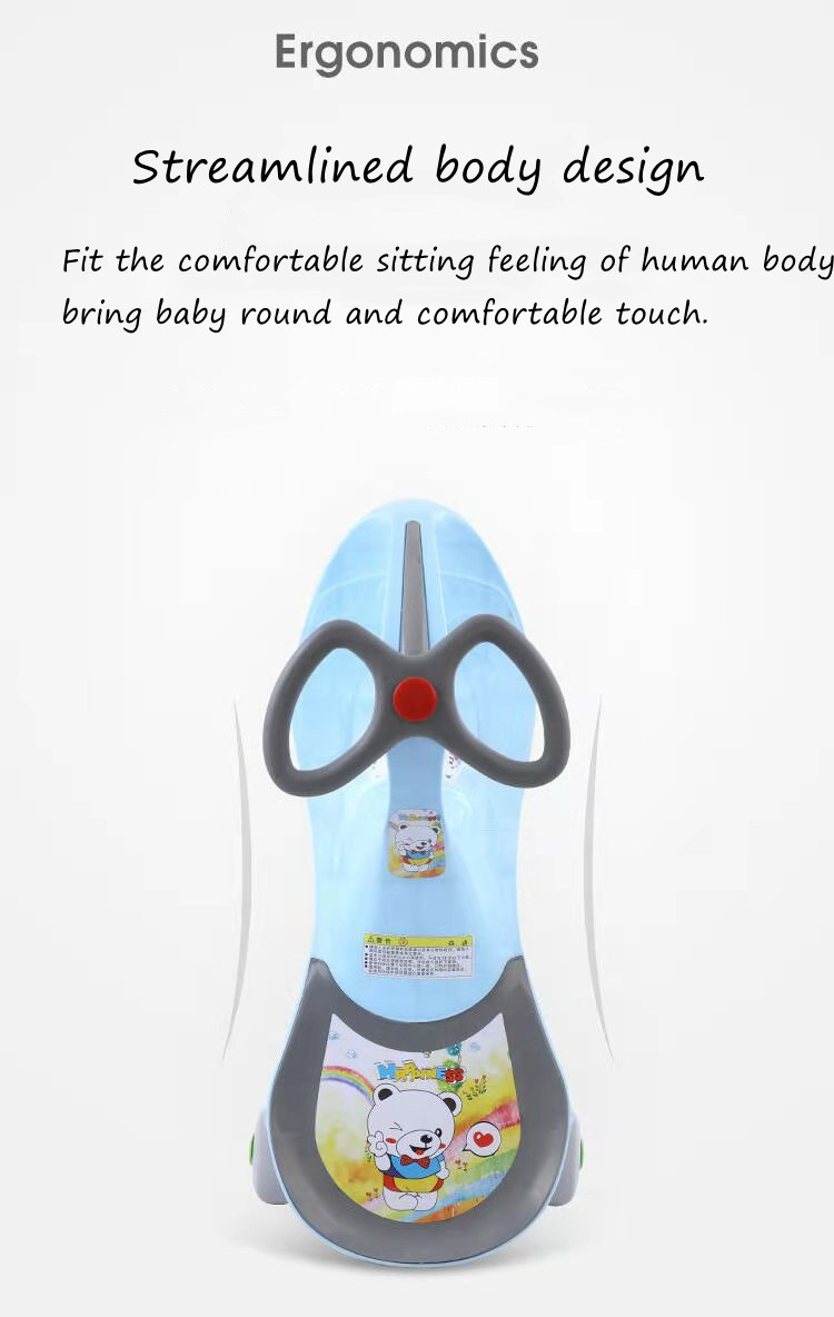 CE Balance Car For Children Without Pedal 1-2-3 Year Old Baby Car Scooter for Toddlers