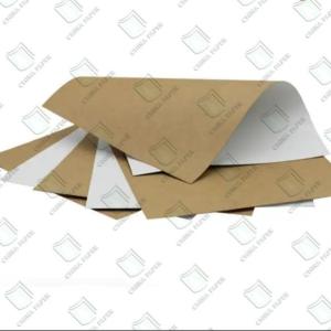 China 200gsm - 350gsm Environmental White Top Kraft Liner For Food Packing wholesale