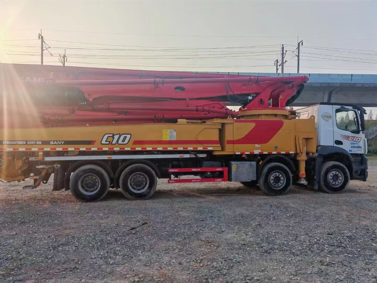 2020 SANY Concrete Pump Truck 62 Meters Second Hand Pump Truck Stock Direct Sale