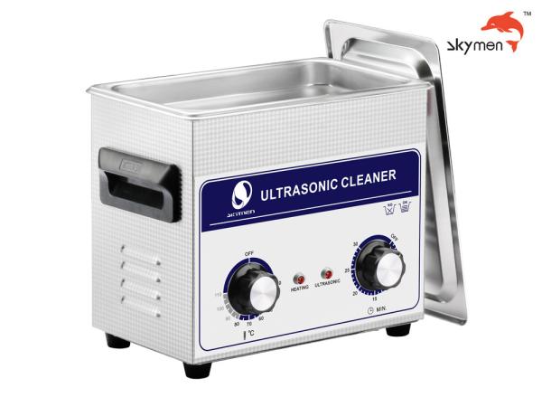 JP-020 Medical Ultrasonic Cleaner , 120W Ultrasonic Parts Washer 3.2L Mechanical