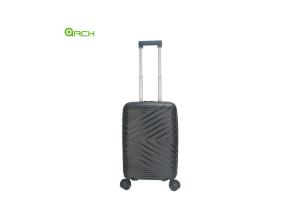 China Factory Price PP Travel Trolley Luggage with Double Spinner Wheels wholesale