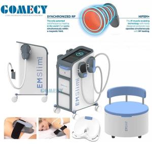 China RF EMS Sculpting Machine / ems body slimming Machine With Pelvic Floor Cushion Chair Option wholesale