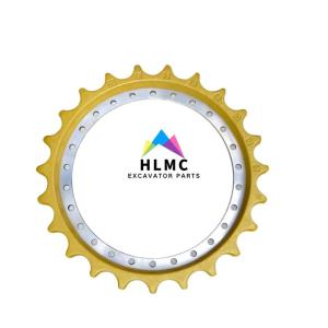 China Excavator Komatsu Pc200 Parts Sprocket Excavator Drive Sprocket Komatsu Pc210-6 Drive Gear Ring Gear Chassis Parts wholesale