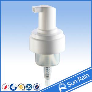 China Bathroom series plastic foam soap pump 43 / 400 for empty bottle wholesale