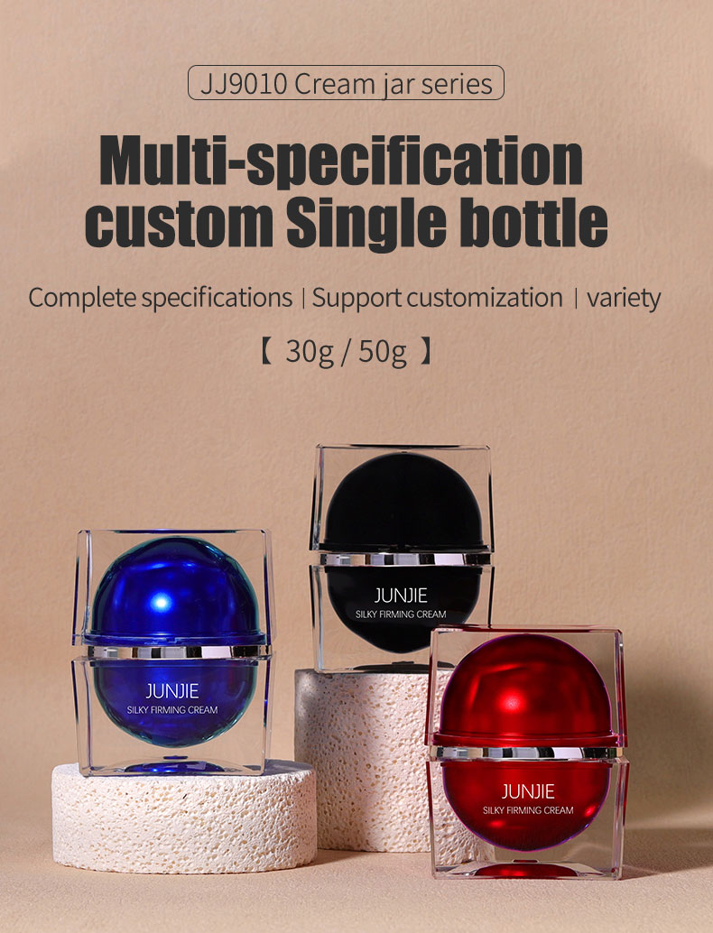 Professional Acrylic Cosmetic Storage Jar Multi Beauty Jar For Screen Printing Skin Care