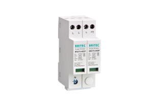 China Type 2 And Type 3 Spd 275V Surge Arrester 3- Pole + NPE 40kA Combination Arrester wholesale