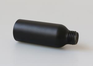 China Support heat transfer printing 150ml matte Black Aluminum Cosmetic spray Bottles wholesale