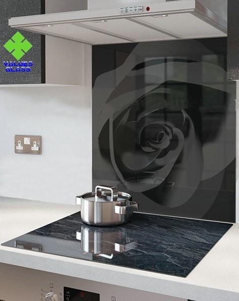 Stove High Temperature Ceramic Glass Panels , Ceramic Glass Sheet Solid