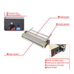 Infrared Heating Acrylic Bending Machine for ABS/PP/PVC Length 0-650mm Working
