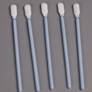China Long Handle Lint Free Microfiber Cleanroom Swabs For Electronics Cleaning wholesale