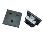Wall Mount EU BS1363 Standard British Outlet UK Power Socket RB-02(B00) 50x50mm