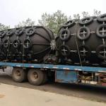 ABS Pneumatic Rubber Fender for Boat High Air Tightness Marine Rubber Bumper