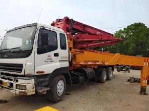 China 28m 37m 56m 61m Truck Mounted Concrete Boom Pump Cement Truck Long Sany Concrete Machinery wholesale