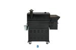 Powder Coated Wood Pellet Barbecue Grills Hopper Smoke Free Easily Assembled