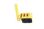 Traffic Yellow 151*218*816mm Smart Parking Lock