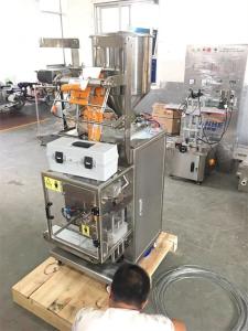 China PLC Control Shampoo Sachet Filling Machine 50ML Stainless Steel wholesale