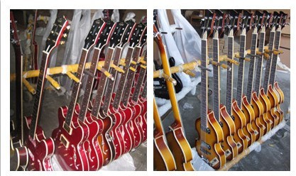 4-string BB2 BASS Violin BassHi-BB Series fully hollow body2 Staple pickups, vintage style4-string BB2 Style.Free shippi