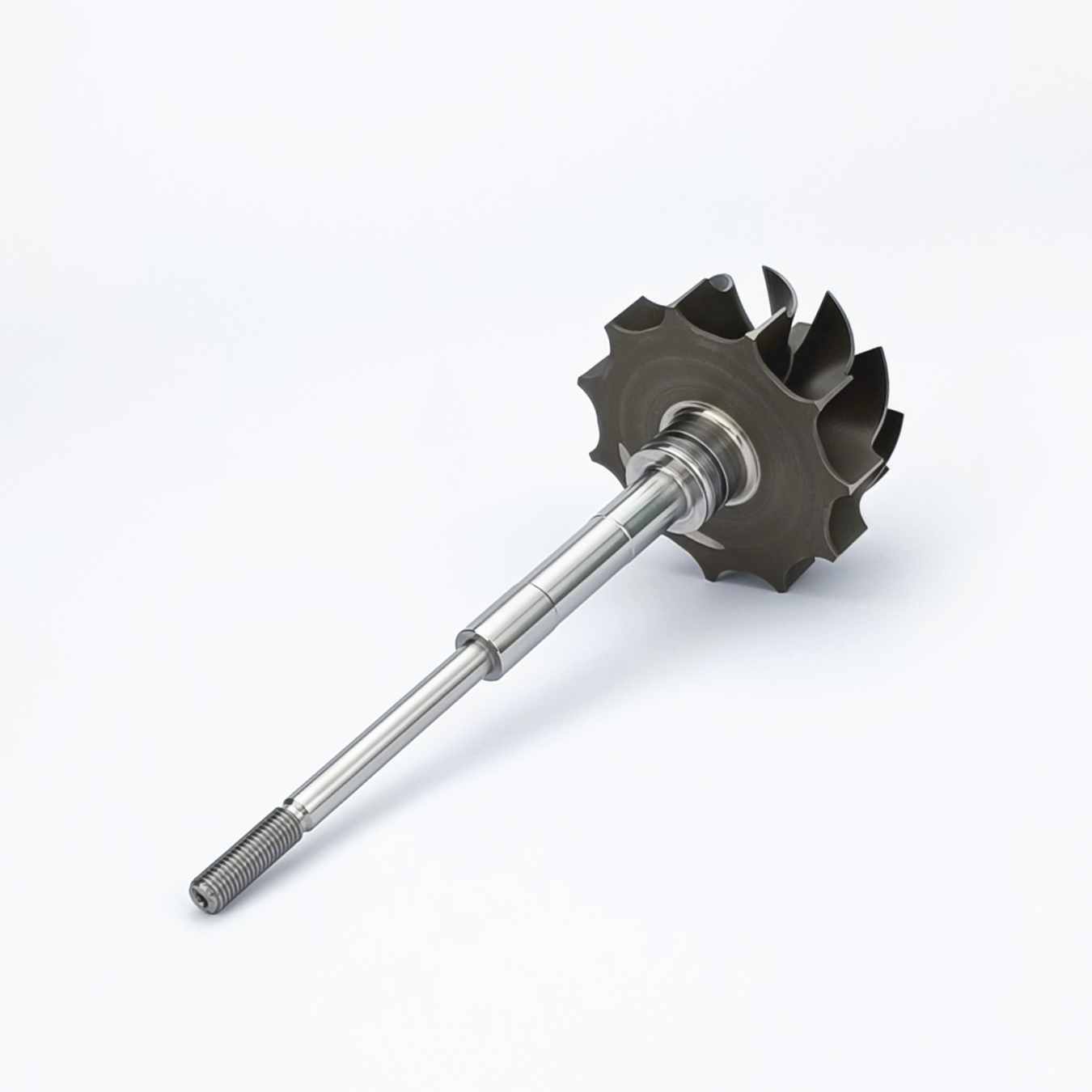 MS-TECH Turbo TB03Turbine Wheel Shaft 451311-0003/451311-0014 for 466088-1 Ind 59mm Exd 48.7mm Blades11