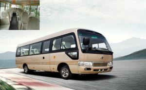 China Passenger CNG Powered Bus 19 Seater Minibus 6 Meter Length Rear Wheel Drive wholesale