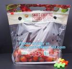 vented Printed Fruit Coex Packaging bag, Zip lockk Cherry Tomato Packaging Bags