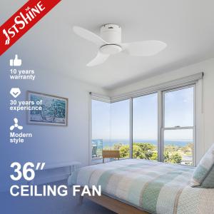China 36 Inch Small Ceiling Fan With Dc Motor 6-Speed Rremote Control Saving Energy wholesale