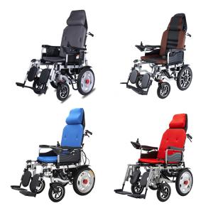 China Disabled Electric Medical Transport Wheelchair With Remote Control Homecare wholesale