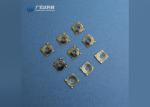 Stainless Steel SUS301 Tactile Metal Domes , 4 Leg Cross Click Domes With Hole