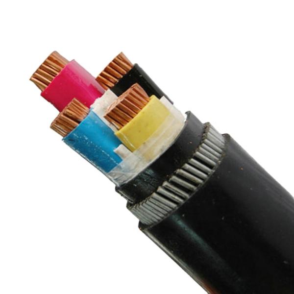 PVC Insulated 1KV Thin Steel Wire Armoured Cable VV32 CU Core