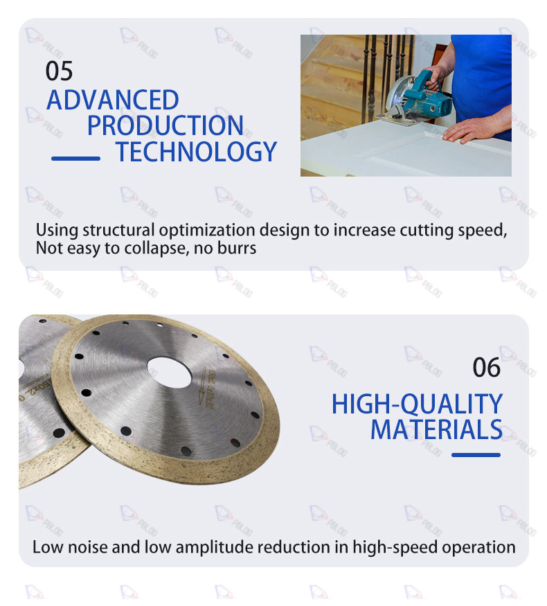 Round 150mm Diamond Saw Blade For Glass / Ceramics And Stone