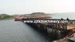 Steel Bailey bridge ,prefabricated steel bridge , Single Lane steel bridge