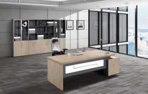 China Panel Wood Style Melamine Office Furniture Desk Anti Water wholesale
