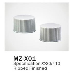 China Φ20/410 PP/PET round plastic cap for cosmetic plastic bottle closure, ribbed finished wholesale