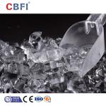 Water Cooling Square Cube Ice Making Machine 20 Ton / 24 Hours