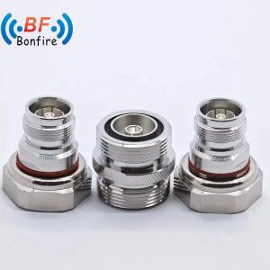 China Customized Low Loss DC-4GHz DIN Male Female Type Feeder Coaxial Cable Adapters Connector RF Connectors wholesale