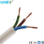 Myym H05VV-F Cable Rvv 2X0.75mm2 2. X1mm2 3X1.5mm2 3X4mm2 4X4mm2 5X4mm2 for in