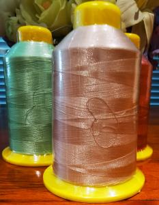 China 7.0G/D High Tenacity Polyester Sewing Thread 100D/2 Acid Resistant wholesale