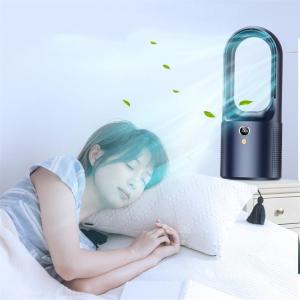 China usb Handheld Bladeless Fan 0.6Kg Circle Fans No Blades Digital Control wholesale