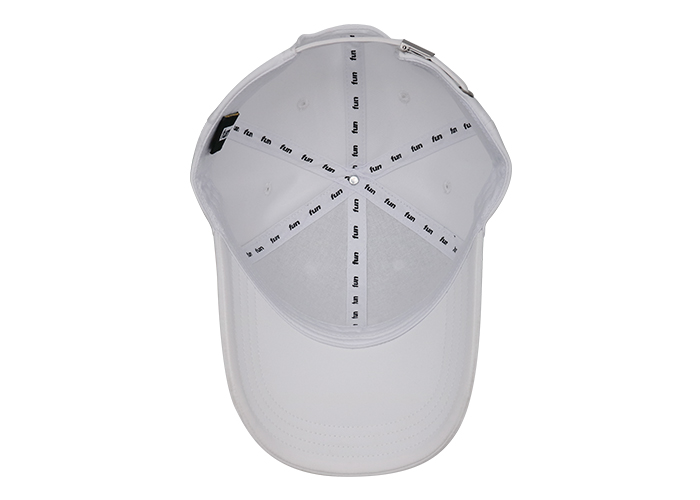 Garfield by fun white baseball cap plain embroidery logo cotton