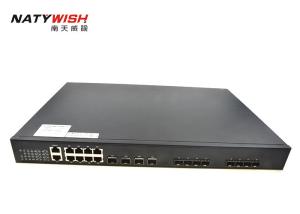 China FTTX Equipment 10G GPON OLT With 8 PON Ports 8 * 10 / 100 / 1000M RJ45 Ports 4 SFP Slots wholesale
