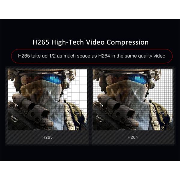 120 Degree Viewing Angle IR 1440p Body Worn Cctv Camera