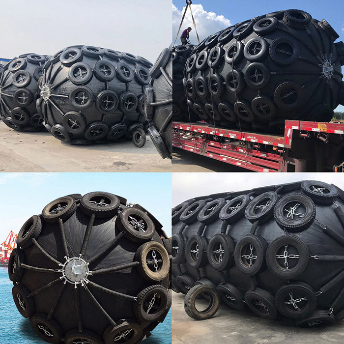 Ship Protecting Jumbo Fender with ISO17357 2014 Standard for Ship Docked