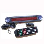 12V LED Message Digital Moving Scrolling Car Sign Light Red color 30*5*1cm
