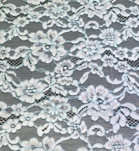 China Cotton Nylon Cord Lace Fabric floral flower pattern for garmen wholesale wholesale