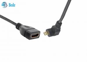 China Angled Micro HDMI Male to HDMI Female Cable Adapter Connector 4 Directions Up-Down-Left-Right+1pcs Straight wholesale