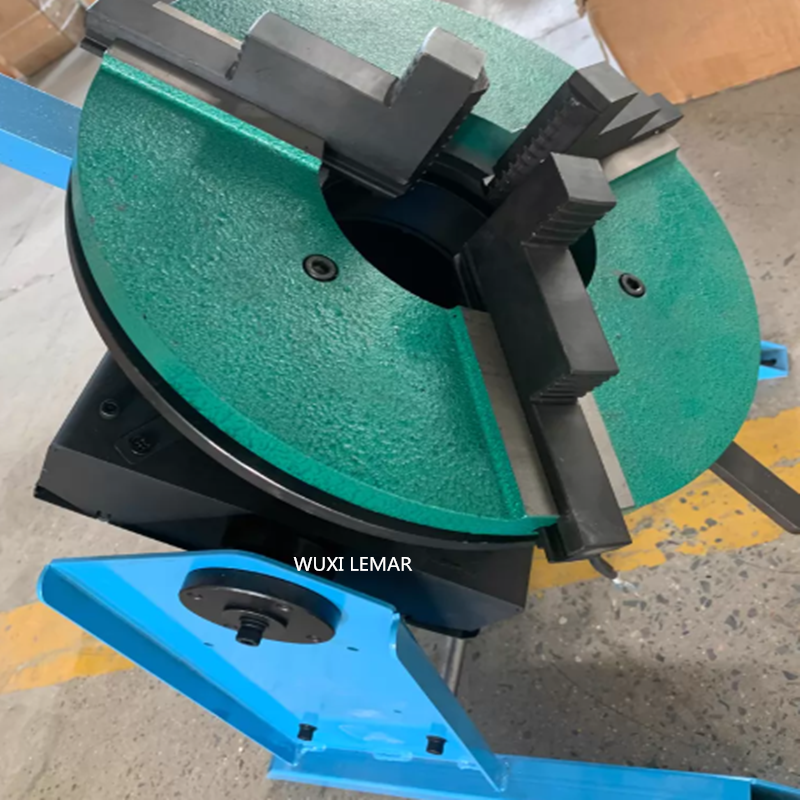 100kg Welding Turntable Rotary Positioner Small Cylinder Welding